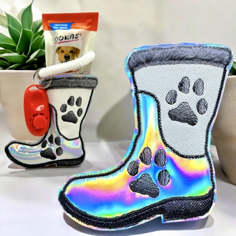 Advent/ Weihnacht/ Geschenke Stiefel /Boots - 12,8 x 12,3 cm