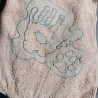 Embossed Datei - linke Hand und Pfote - 13.86x12.67 cm