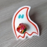 7x Halloween Geist Lolli Beutel Deko Stickdatei stickdirwas