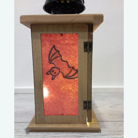Fledermaus Halloweendeko 7x Stickdatei Beutel Deko stickdirwas
