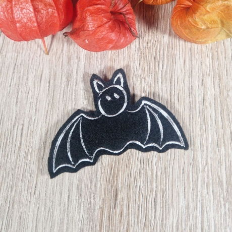 Fledermaus Halloweendeko 7x Stickdatei Beutel Deko stickdirwas