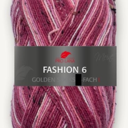 PRO LANA Fashion 6, 6-fädige Sockenwolle, Fb. 705