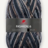 PRO LANA Fashion 6, 6-fädige Sockenwolle, Fb. 698