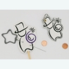 6x Stickdatei Schornsteinfeger Stabdatei Einzelmotive Mugrug