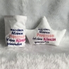 Stickdatei Kronenkissen Prinzessin ITH Kissen Krone Text & Blanko