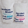 Stickdatei Kronenkissen Prinzessin ITH Kissen Krone Text & Blanko