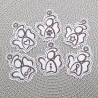 10x Schutzengel ITH Anhänger Stickdatei Symbole Achtsamkeit 