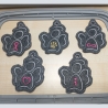 10x Schutzengel ITH Anhänger Stickdatei Symbole Achtsamkeit 