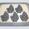 10x Schutzengel ITH Anhänger Stickdatei Symbole Achtsamkeit 