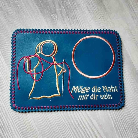 Stickdatei -Naht mit dir- ITH Schild & ITH Mugrug plus 3x Solo