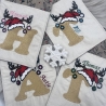 Ferberline Stickdatei Set 26 Weihnachtsbuchstaben komplett 10x10