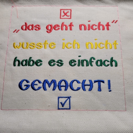 das geht nicht... - 13.40x12.84 cm