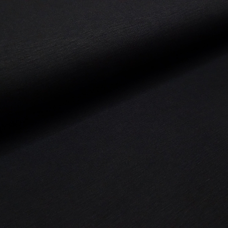 Stoff Sweatshirtstoff Alpenfleece Abseite schwarz Kleiderstoff