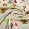 Stoff Baumwolle Jersey Paw Patrol beige braun bunt Kinderstoff