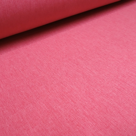 Stoff Softshell uni pink rosa melange wasserabweisend