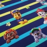 Stoff Baumwolle Jersey Paw Patrol dunkelblau bunt gestreift