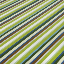 Stoff Baumwolle Jersey Streifen grün braun weiß blau grau bunt