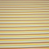 Stoff Baumwolle Jersey Streifen gelb orange weiß grau taupé bunt