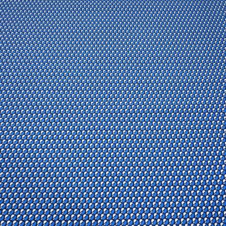 Stoff Bengaline Stretch kleingemustert blau weiß sw Hosenstoff