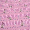 Stoff Baumwolle Jersey Disney Eiskönigin Frozen Olaf rosa pink