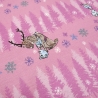 Stoff Baumwolle Jersey Disney Eiskönigin Frozen Olaf rosa pink