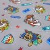 toff Baumwolle Jersey Paw Patrol Design grau bunt Kinderstoff