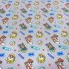 toff Baumwolle Jersey Paw Patrol Design grau bunt Kinderstoff