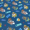 Stoff Baumwolle Jersey Paw Patrol Chase Marshall petrol blau bunt