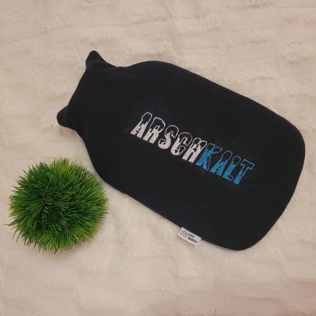 Arschkalt 260x62 mm - Stickdatei bei Michis Textilatelier