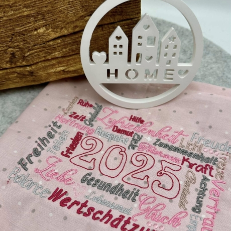 Ferberline Stickdatei Mosaik 2025 ab 12x18cm in 5 Größen