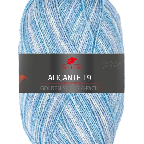 PRO LANA  Alicante 19 4-fädige Sockenwolle Fb. 1009