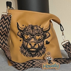 Ferberline Stickdatei Scribble Rind Angus ab 13x14