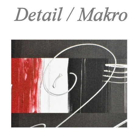 MK1 Art Bild Leinwand Abstrakt Kunst Malerei Acrylbild rot