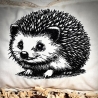 Ferberline Stickdatei Scribble Igel Pieksy ab 10x10