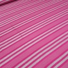 Stoff Viskose Jersey Glitzer Streifen pink grau silber gestreift