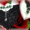 edler Perlenstring ->schöner O-String Intimschmuck