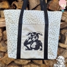 Ferberline Stickdatei Scribble Hase Bikerbunny ab 10x10