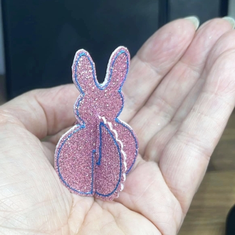 Steckei Osterhase ITH zweiteilige Hasen zum Zusammenstecken 