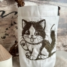 Ferberline Stickdatei Scribble Katze Bella ab 13x15
