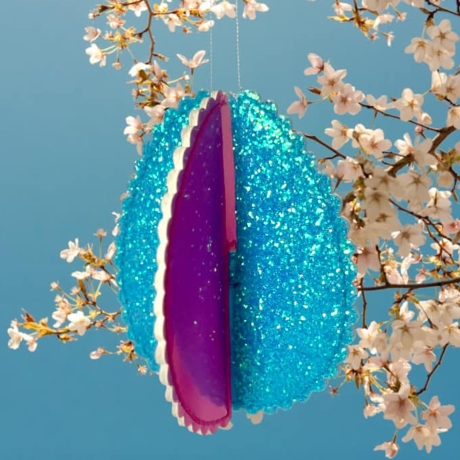 Steckei Osterei ITH zweiteiliges Ei zum Zusammenstecken 