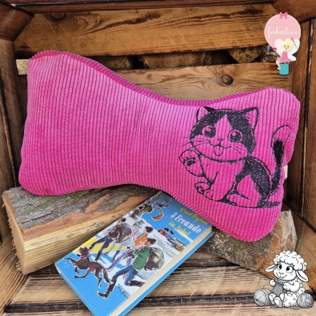 Ferberline Stickdatei Scribble Katze Bella ab 13x15