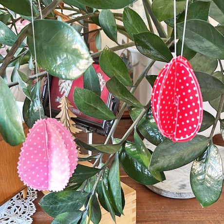 Steckei Osterei ITH zweiteiliges Ei zum Zusammenstecken 