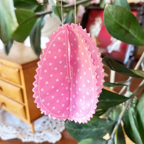 Steckei Osterei ITH zweiteiliges Ei zum Zusammenstecken 