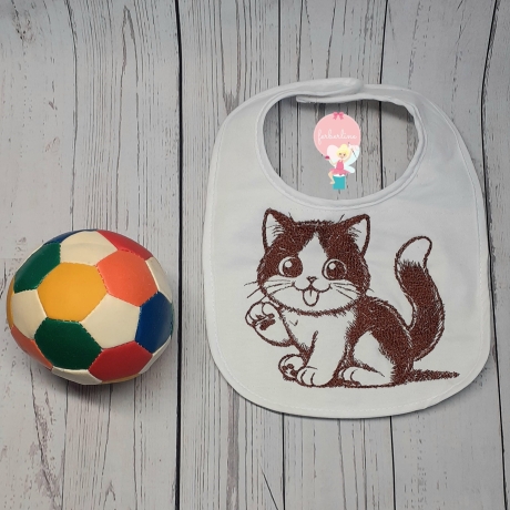 Ferberline Stickdatei Scribble Katze Bella ab 13x15
