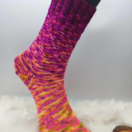Sockenwolle Handgefärbt, Merino, Ombre Färbung