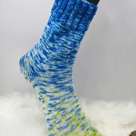 Sockenwolle Handgefärbt, Merino, Ombre Färbung
