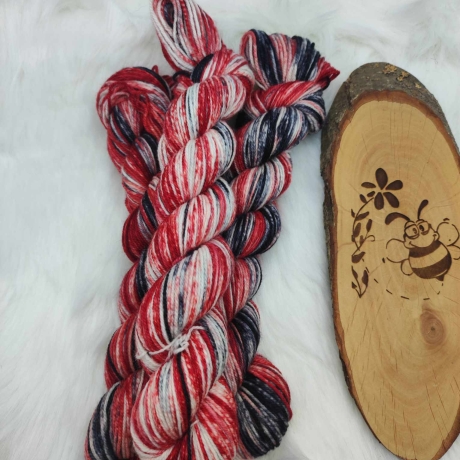 Sockenwolle Handgefärbt, Merino, Ombre Färbung