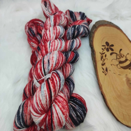 Sockenwolle Handgefärbt, Merino, Ombre Färbung