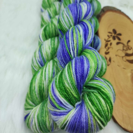 Sockenwolle Handgefärbt, Merino, Ombre Färbung