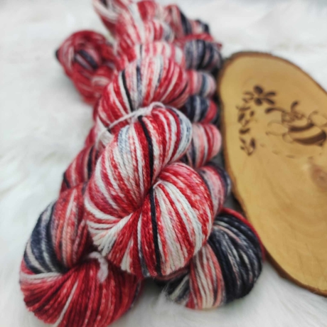 Sockenwolle Handgefärbt, Merino, Ombre Färbung